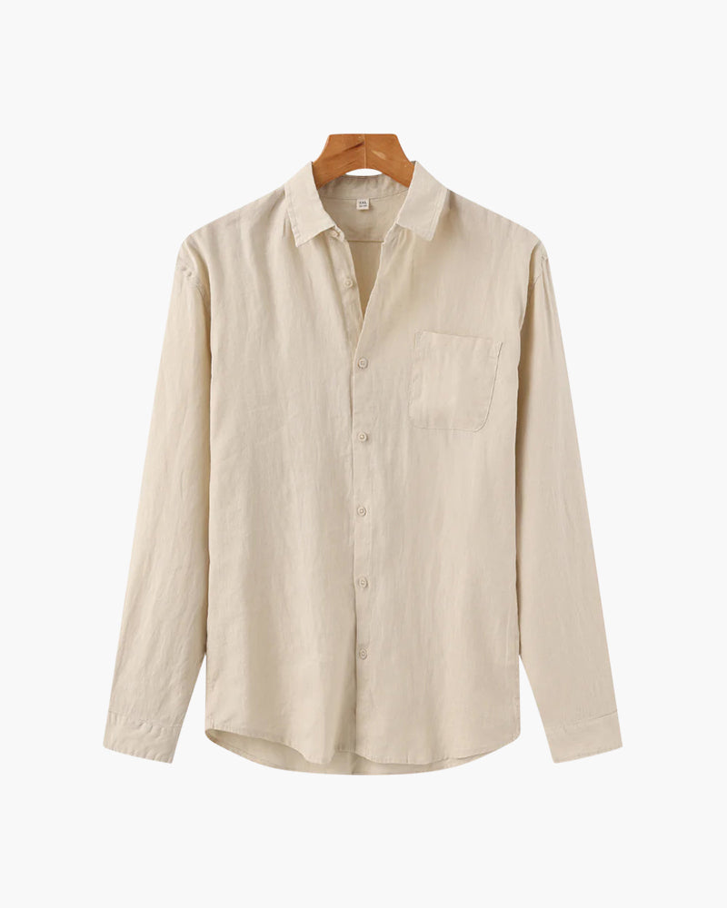 Cape Town 100% Linen Shirt Old Money