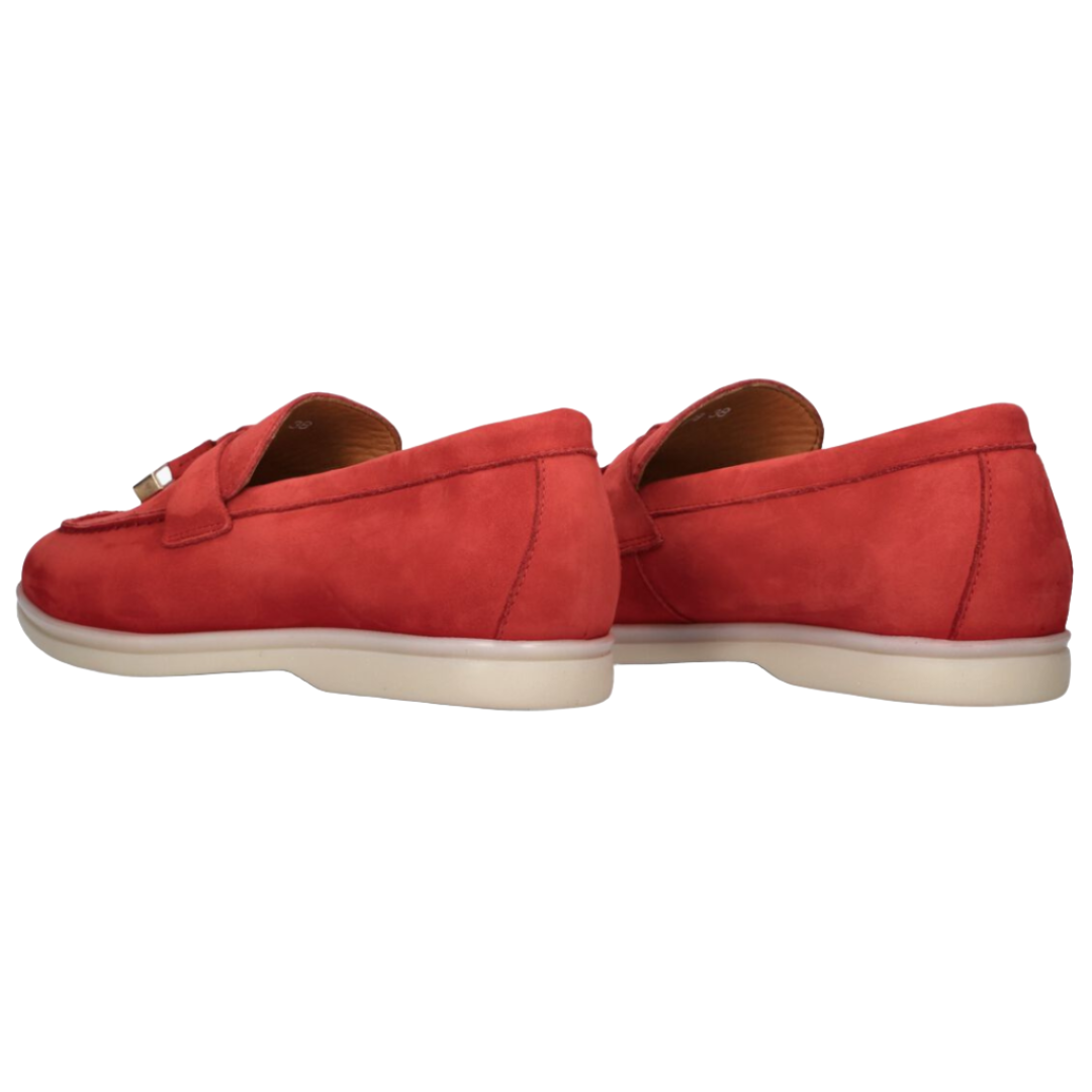Old Money Suede Lady Loafers