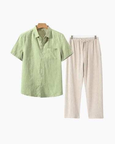 Old Money Linen Combo (Shortsleeve) - Old Money