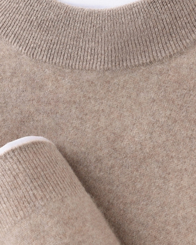 Cashmere Wool Turtleneck - Old Money