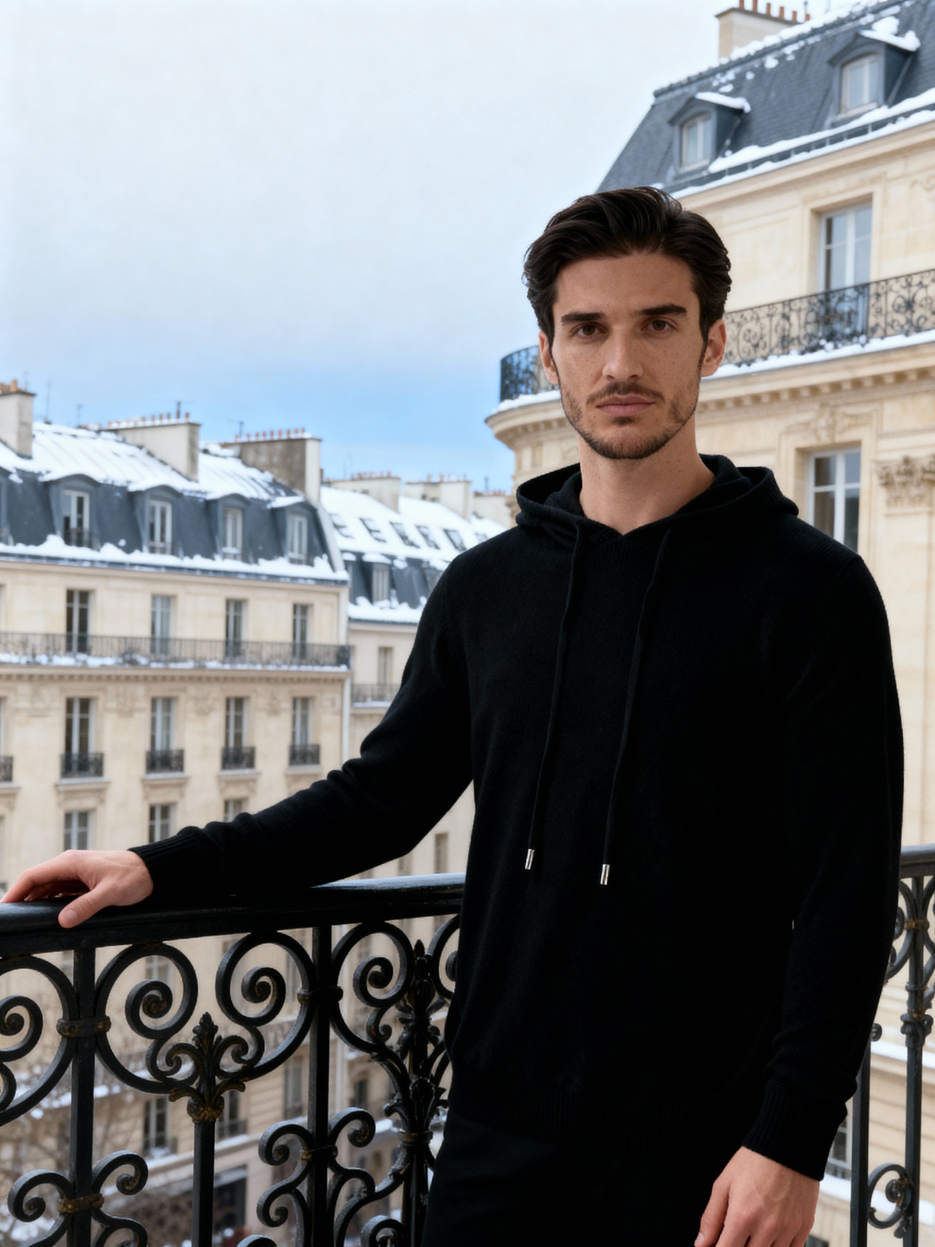 100% Cashmere Hoodie - Old Money