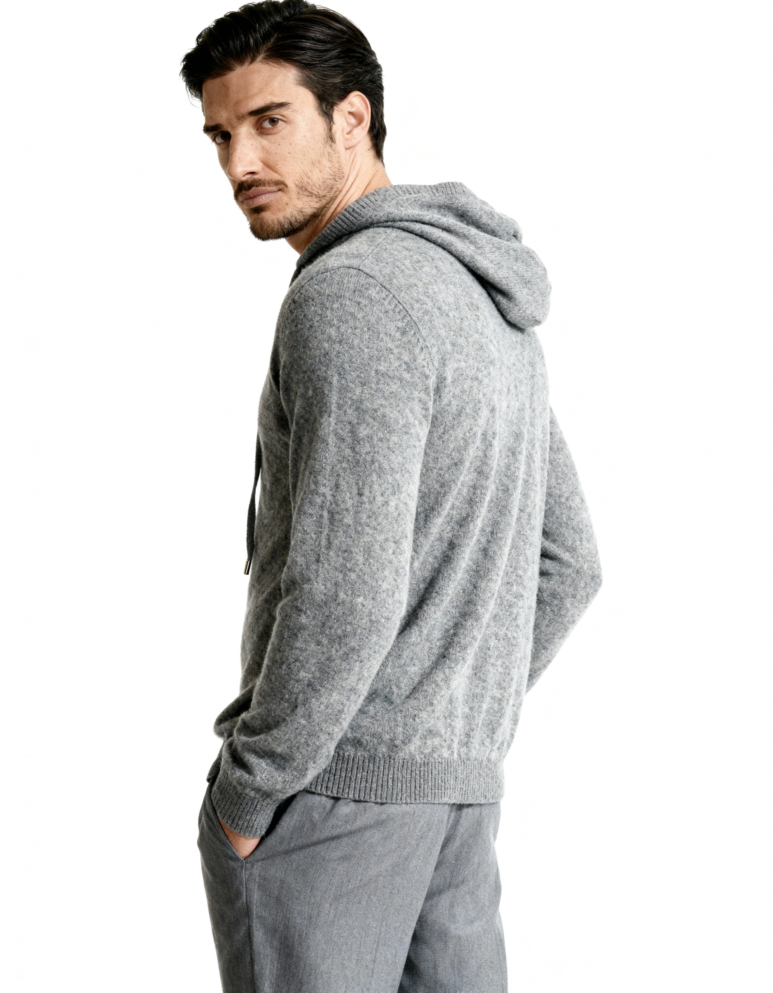 100% Cashmere Hoodie - Old Money