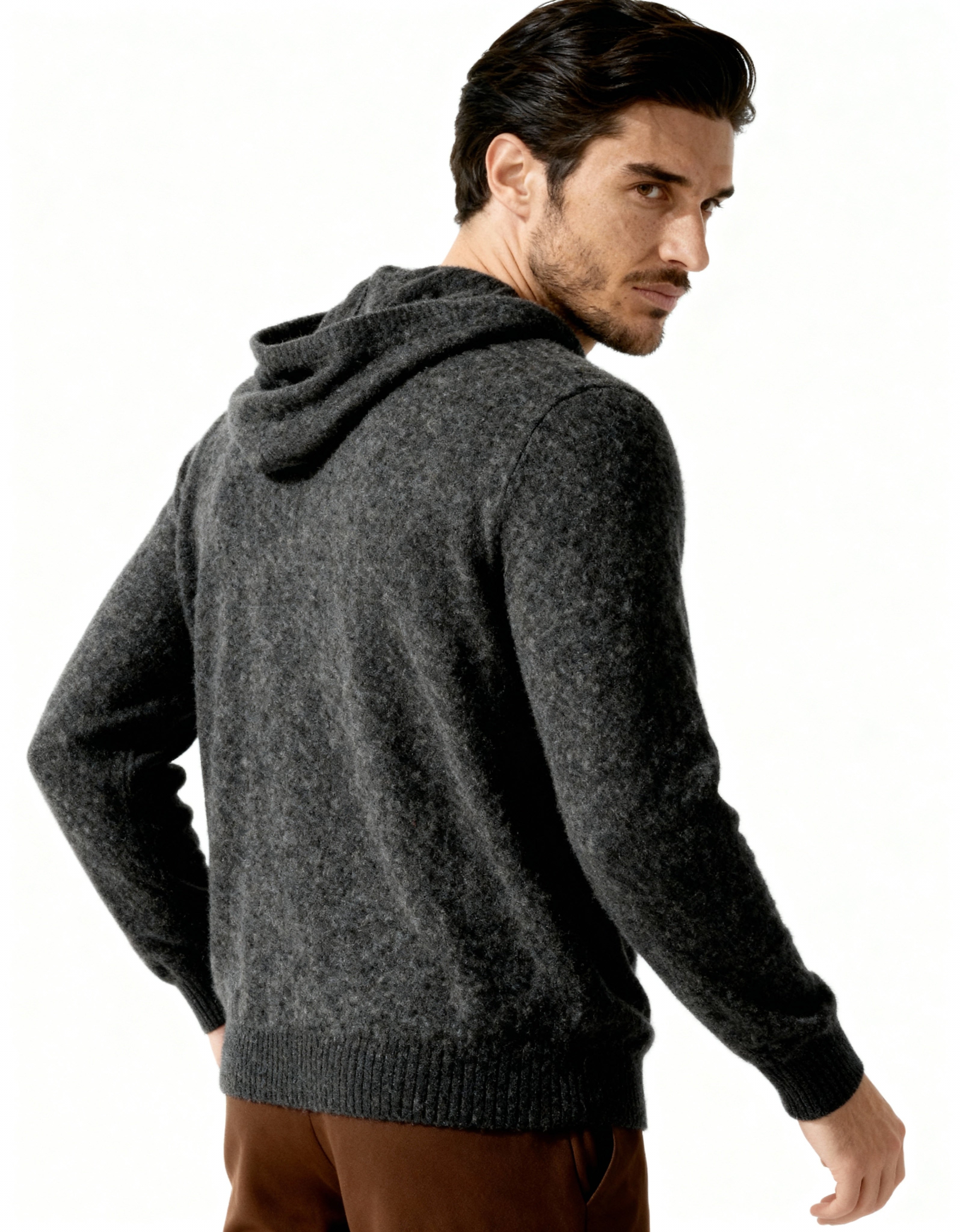 100% Cashmere Hoodie - Old Money