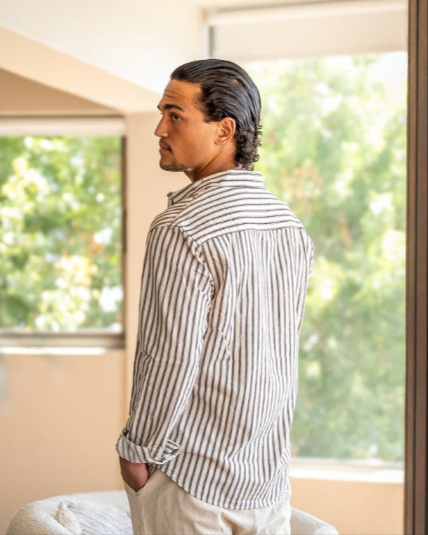 Gentlemen's Striped Shirt - Old Money