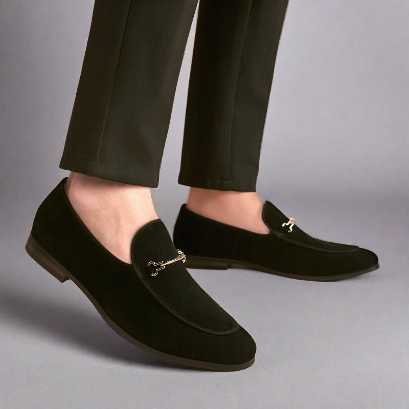 Old Money Luxury Suede Loafers