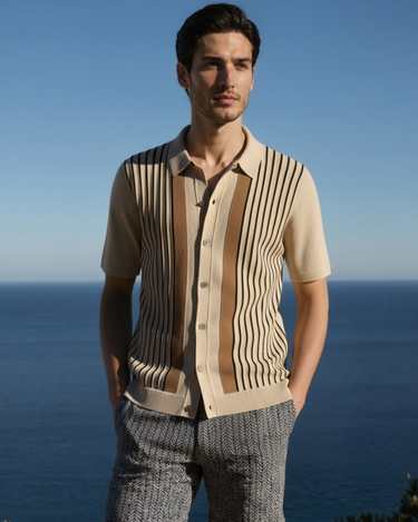 The Monte Carlo Knit Polo - Old Money