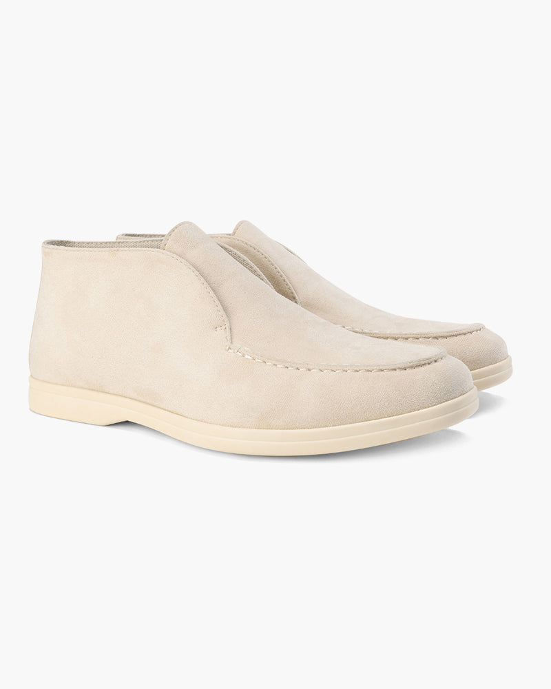 Old Money High Suede Loafers - Old Money