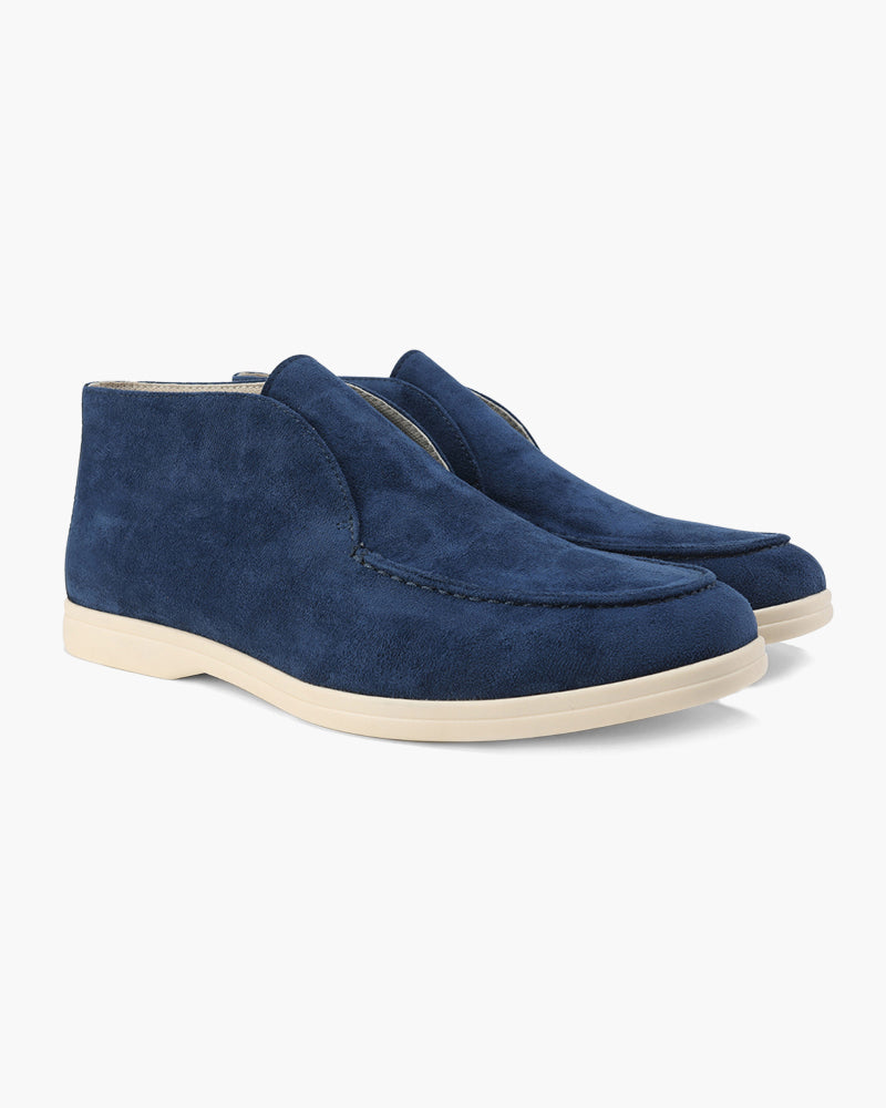 Old Money High Suede Loafers - Old Money