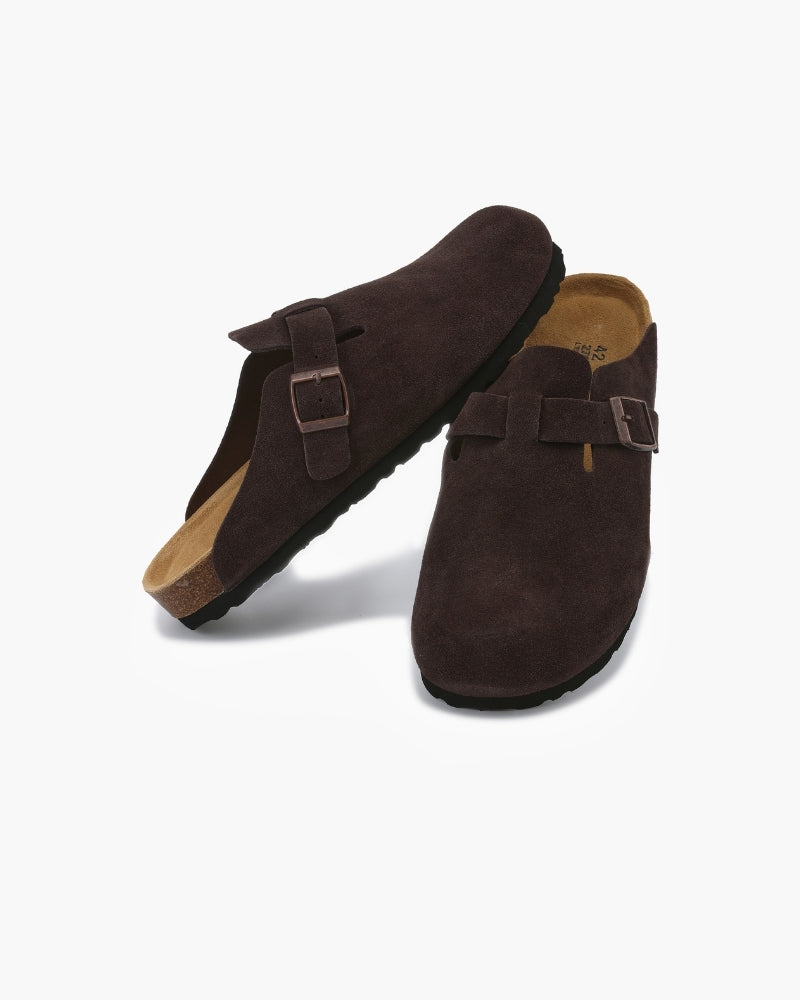 Old Money Suede Clogs - Old Money