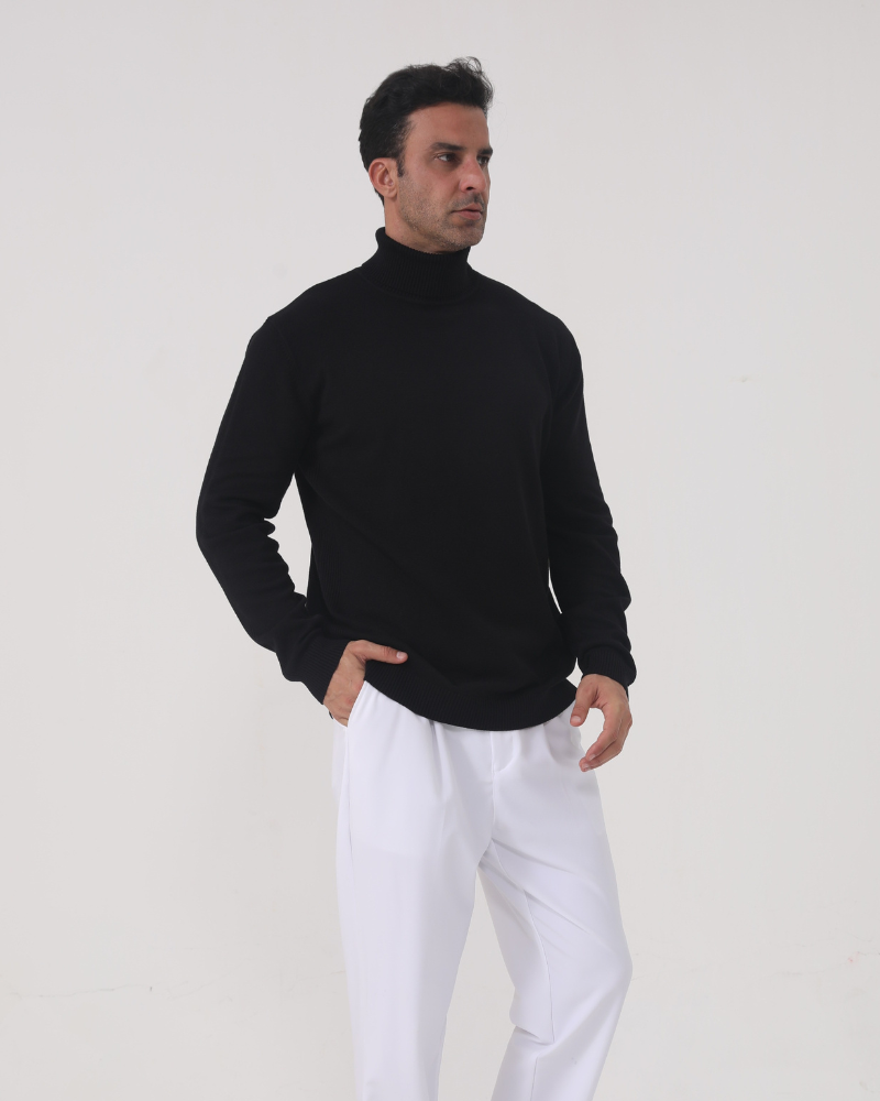 Gstaad Merino Wool Turtleneck - Old Money