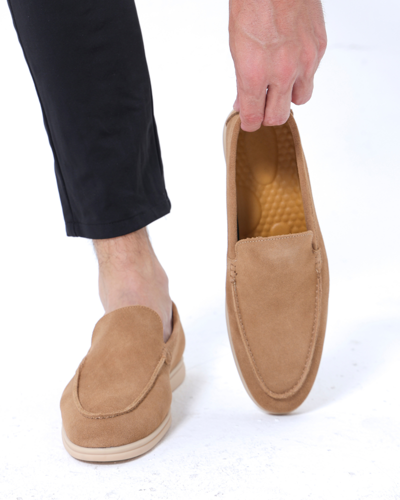 Old Money Premium Suede Loafers - Old Money