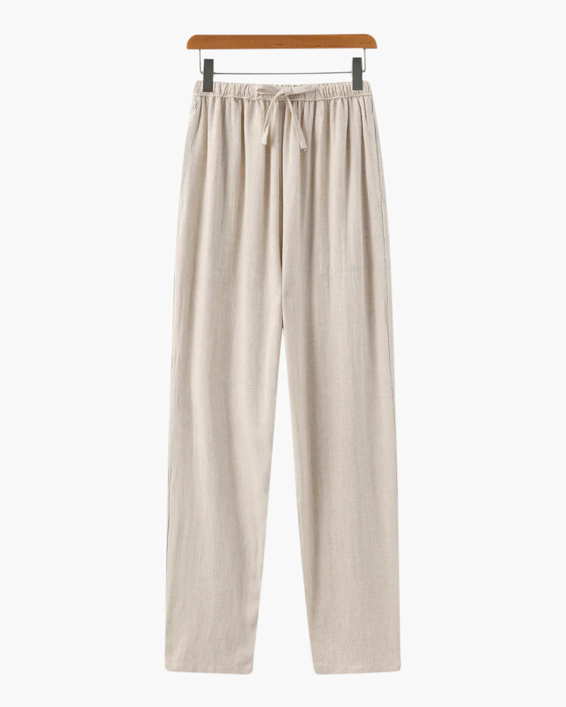 Marrakech - Linen Pantalon (Slim Fit) - Old Money