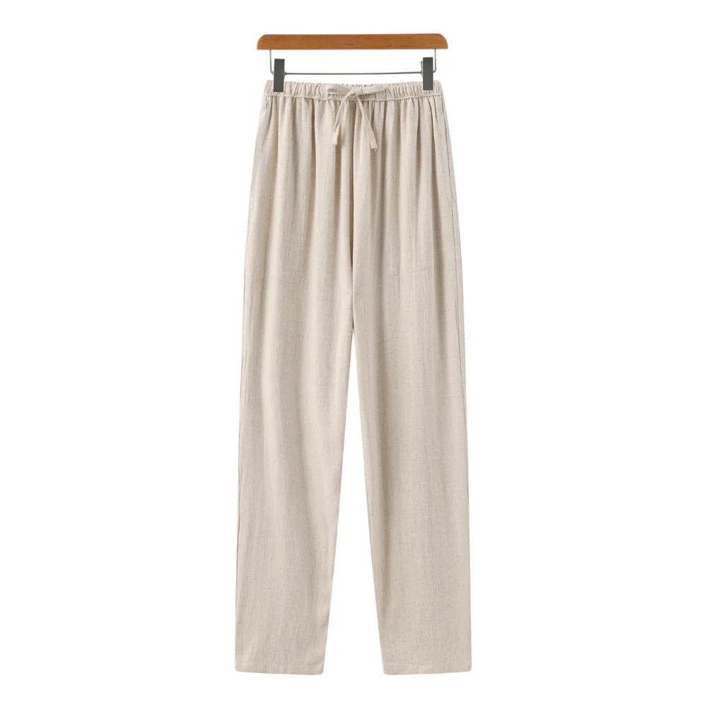 Marrakech - Linen Pantalon-Beige