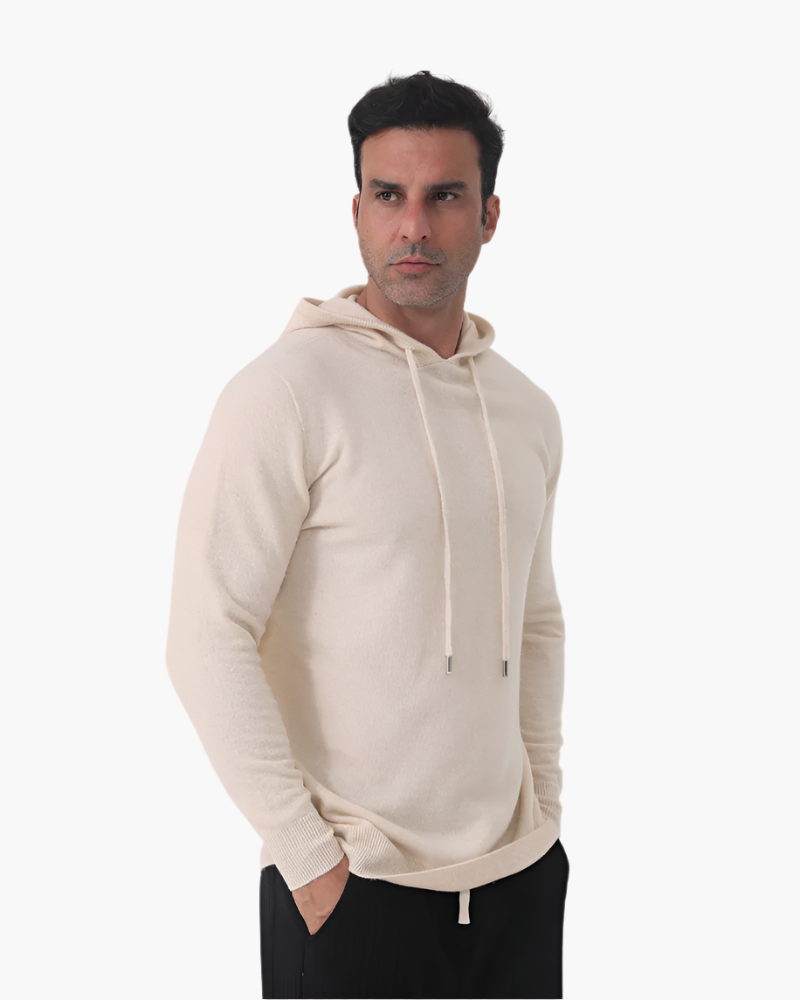 100% Cashmere Hoodie - Old Money