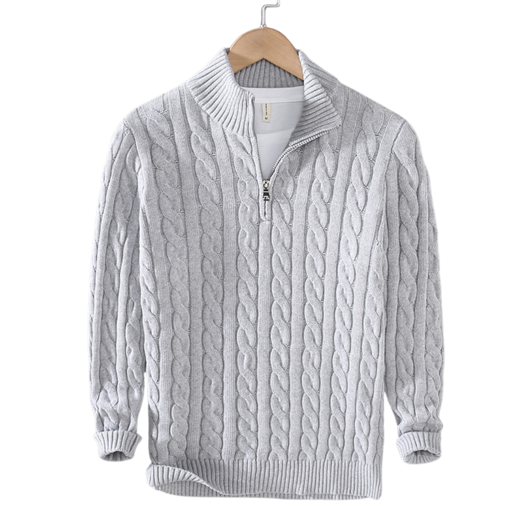 Half zip cardigan clearance