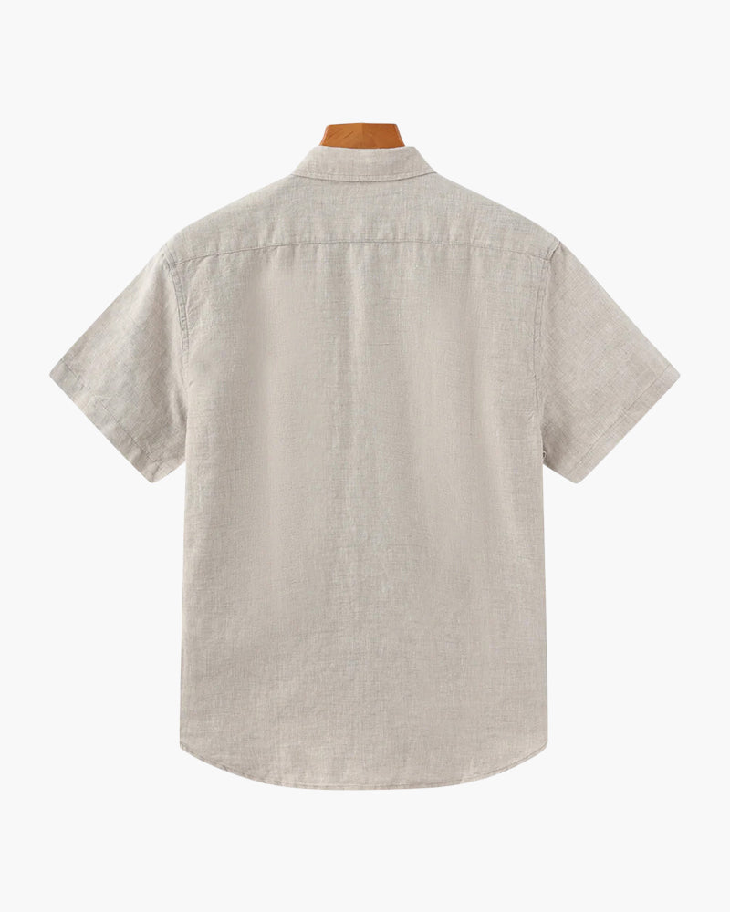 Cape Town - Linen Shirt (Shortsleeve) - Old Money