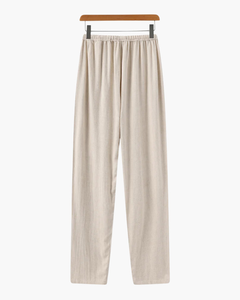 Marrakech - Linen Pantalon (Slim Fit) - Old Money