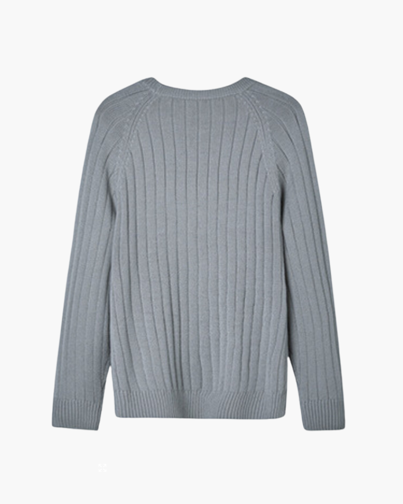 100% Premium Wool Sweater - Old Money