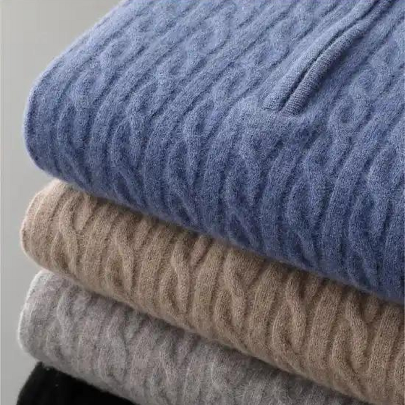 Colorado Half-Zip Cashmere Pullover