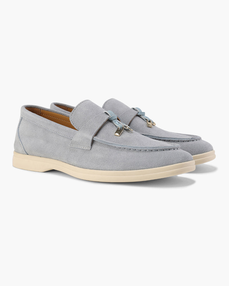 Old Money Suede Lady Loafers - Old Money