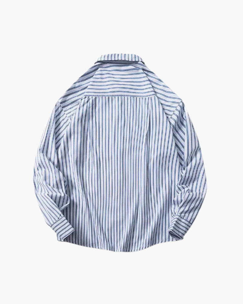 Cannes Striped Shirt - Old Money