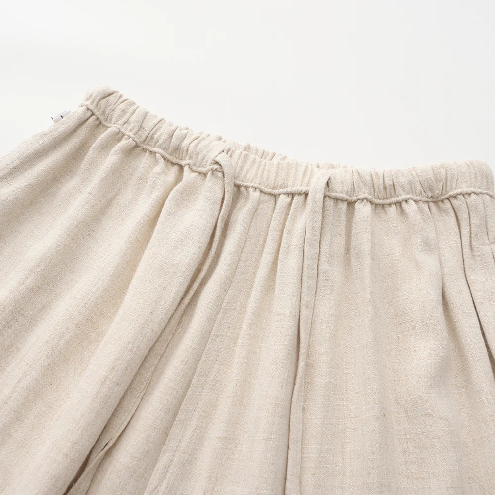 Marrakech - Linen Pantalon-Beige