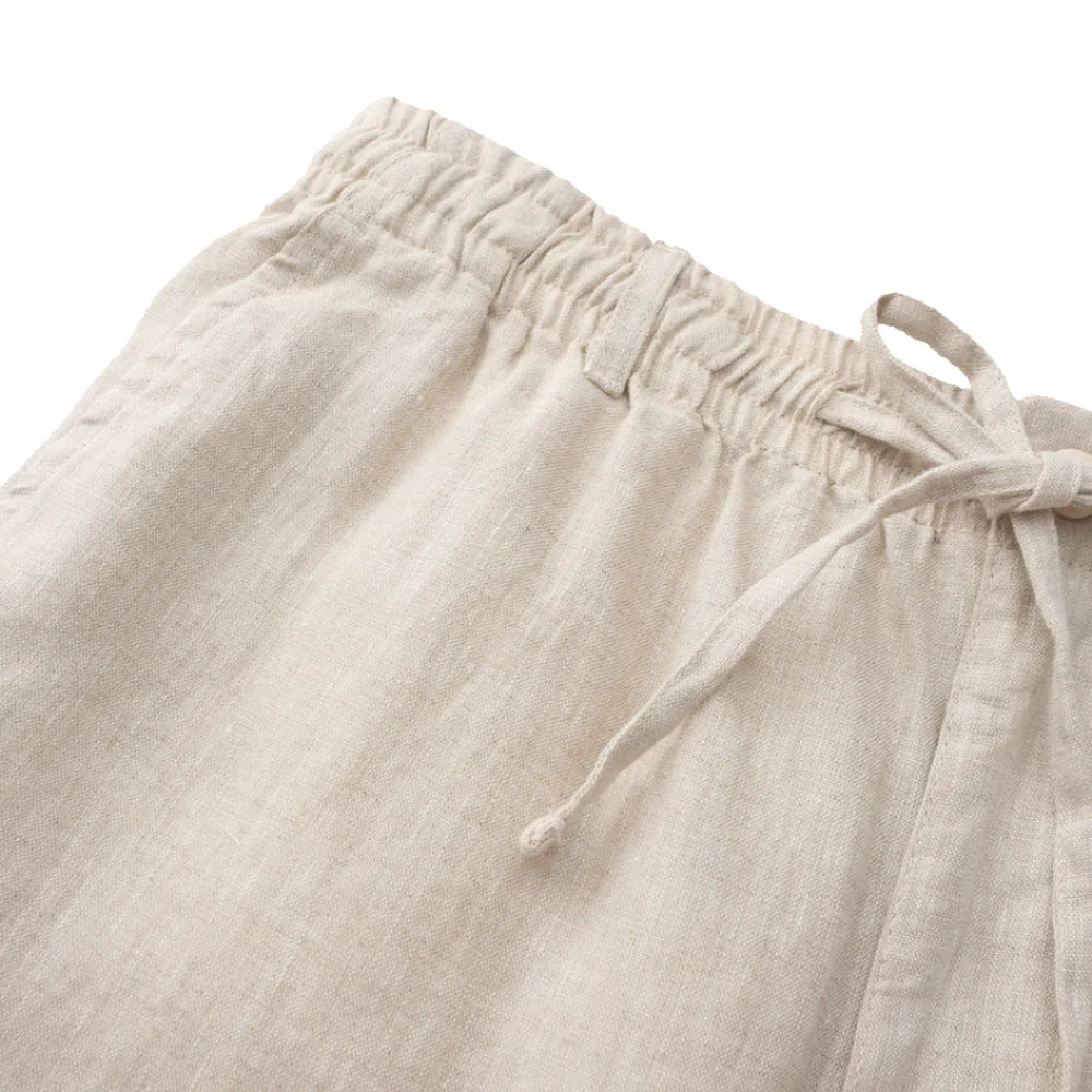 Casablanca - Linen Shorts-Beige