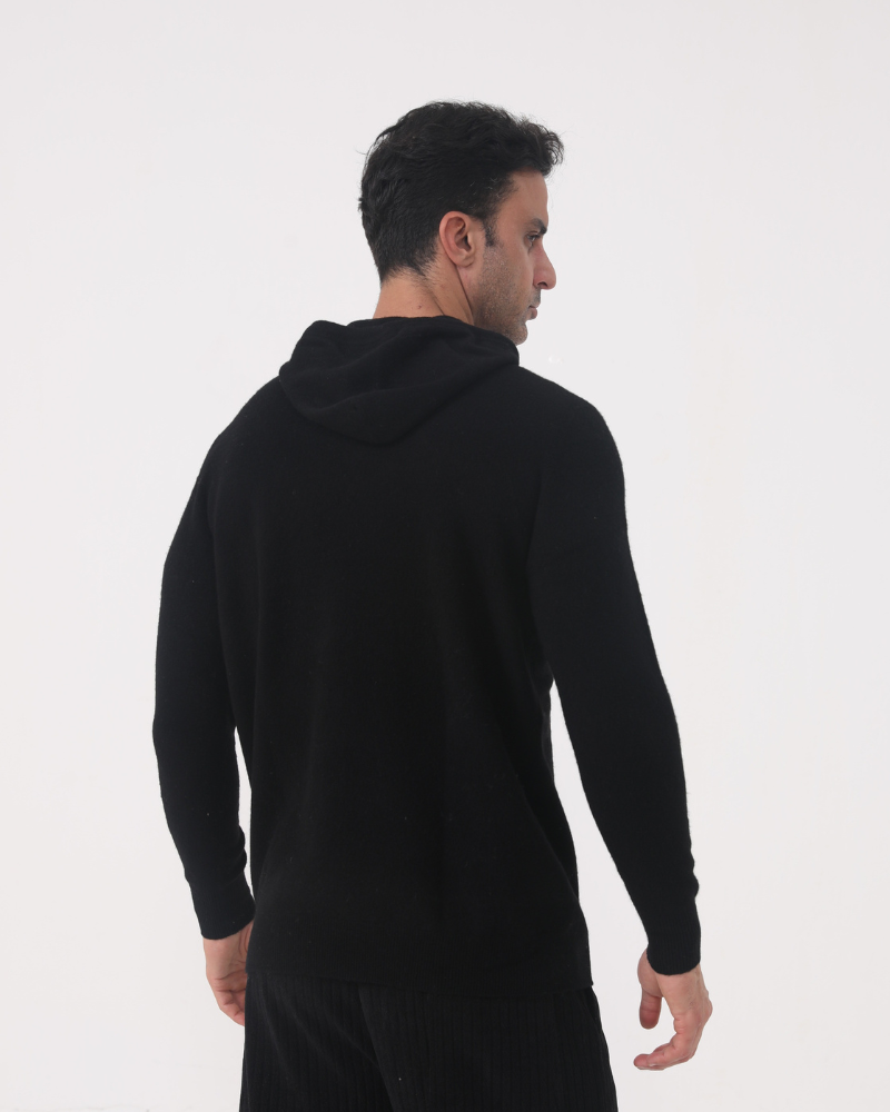 100% Cashmere Hoodie - Old Money