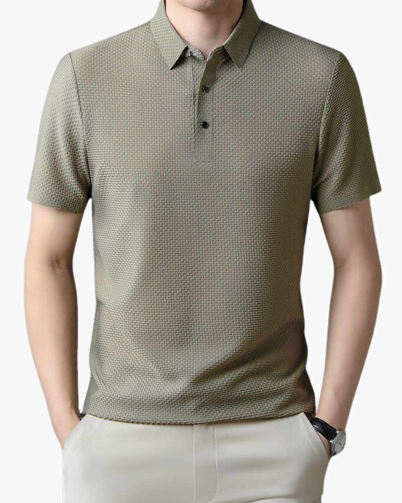 Prestigio Silk Polo (Anti-Wrinkle) - Old Money