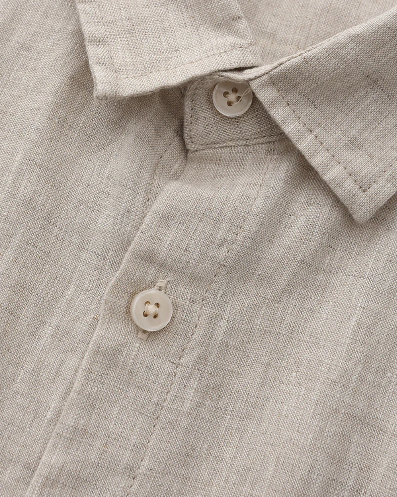 Cape Town - Linen Shirt (Shortsleeve) - Old Money