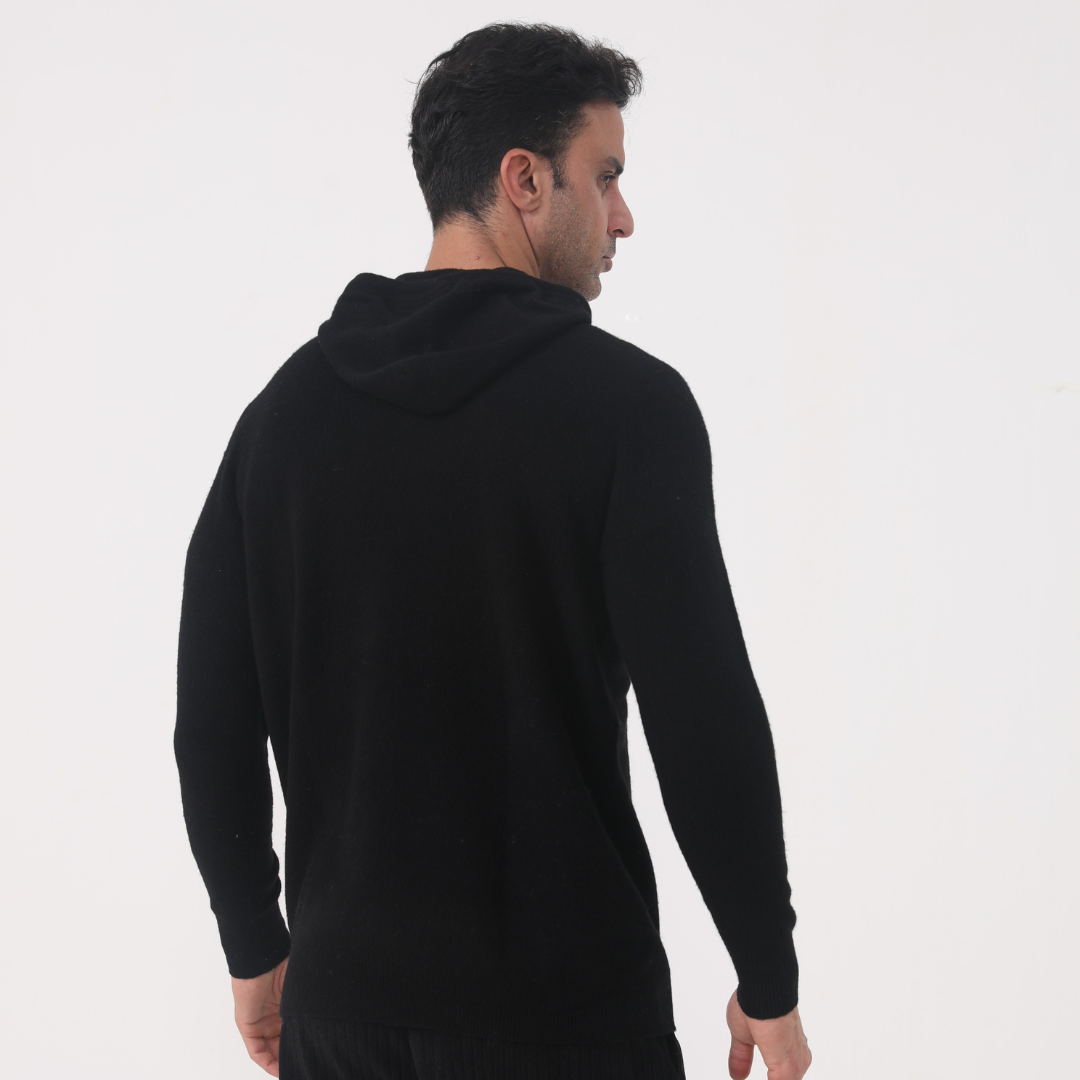 100% Cashmere Hoodie