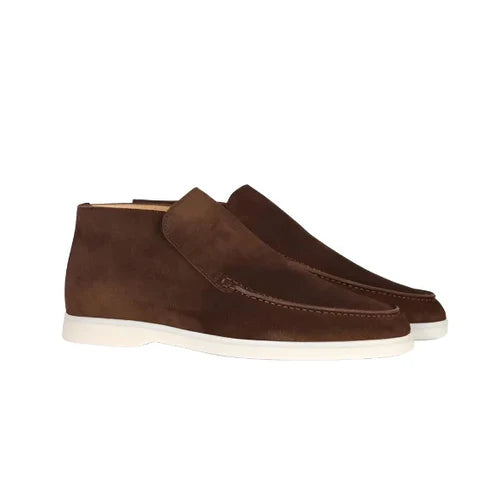 Old Money Suede Shoes-Brown