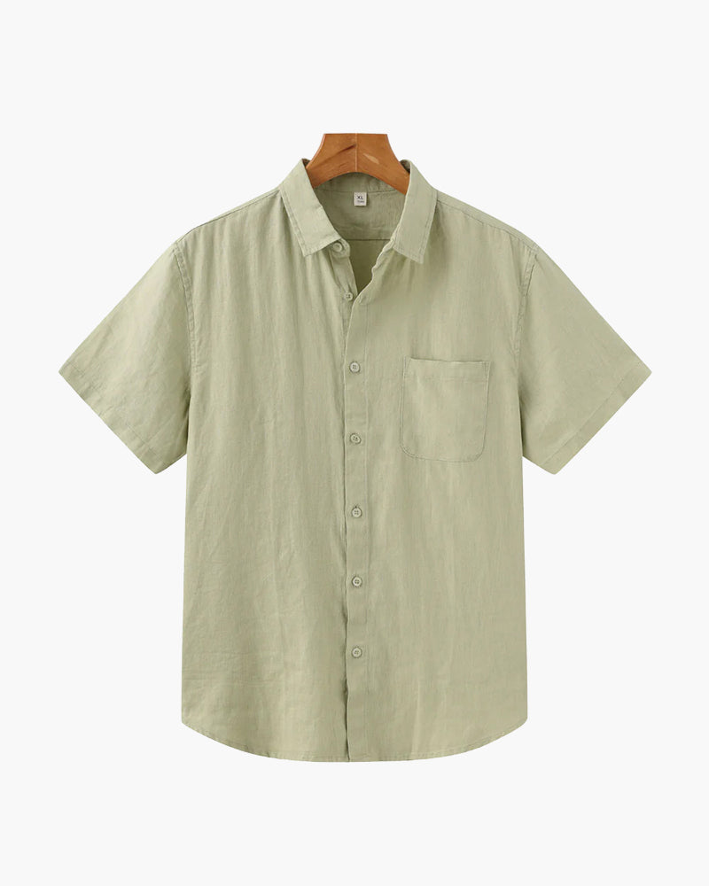 Cape Town - Linen Shirt (Shortsleeve) - Old Money