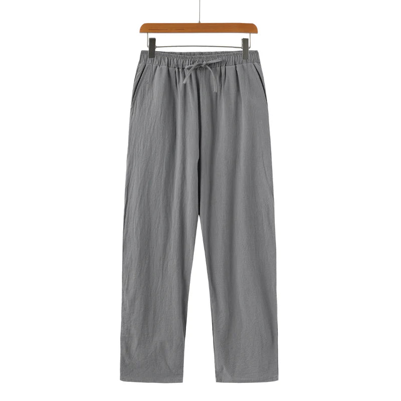 Zanzibar - Linen Pantalon-Grey