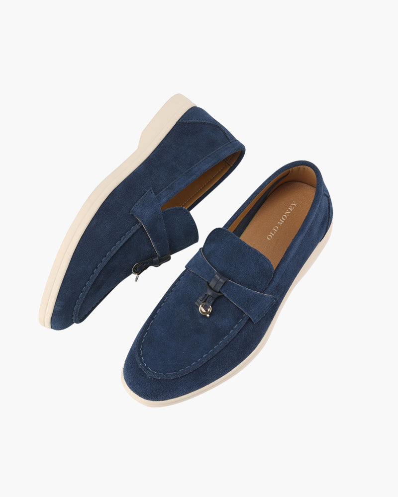 Old Money Suede Lady Loafers - Old Money