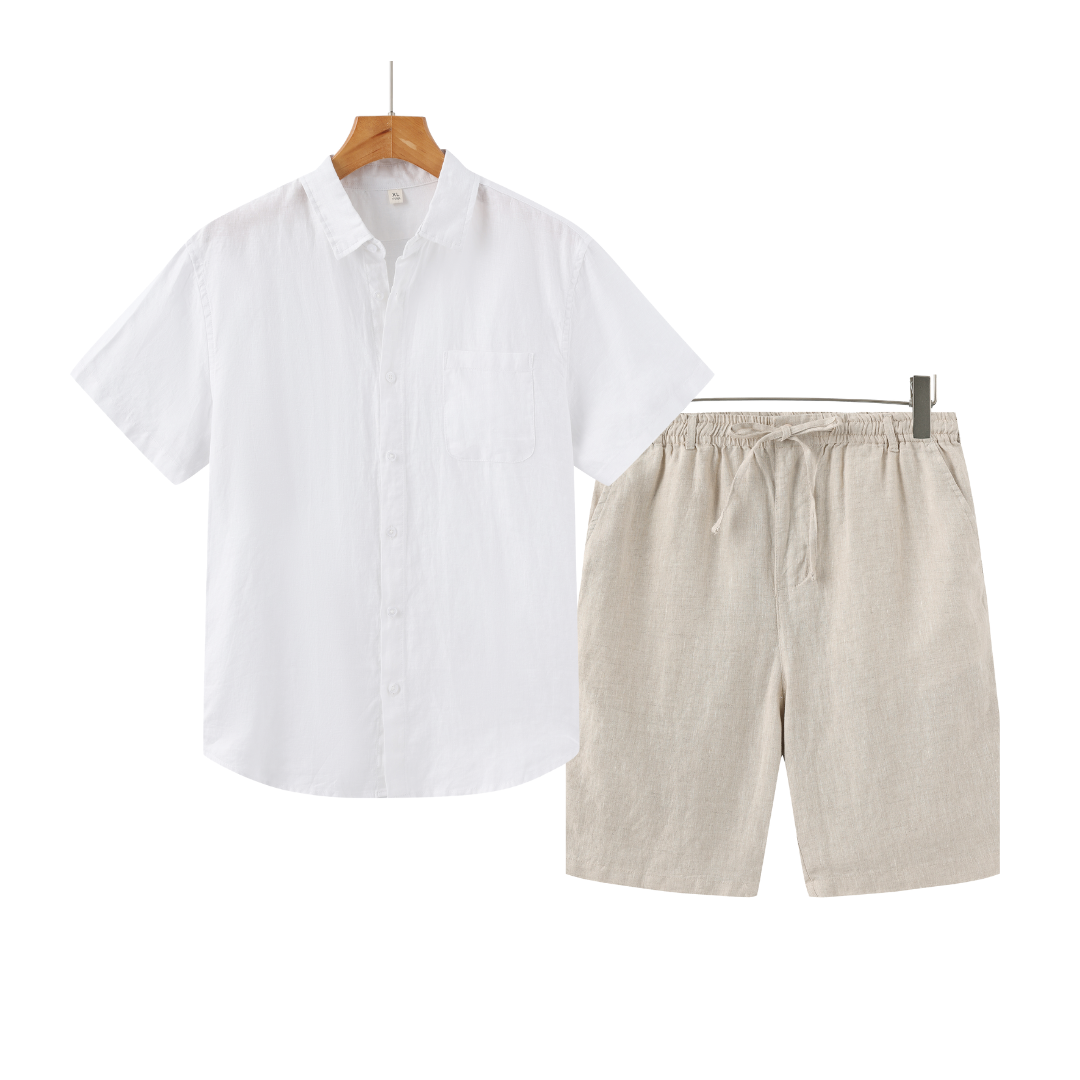 Old Money Linen Combo (Shorts)