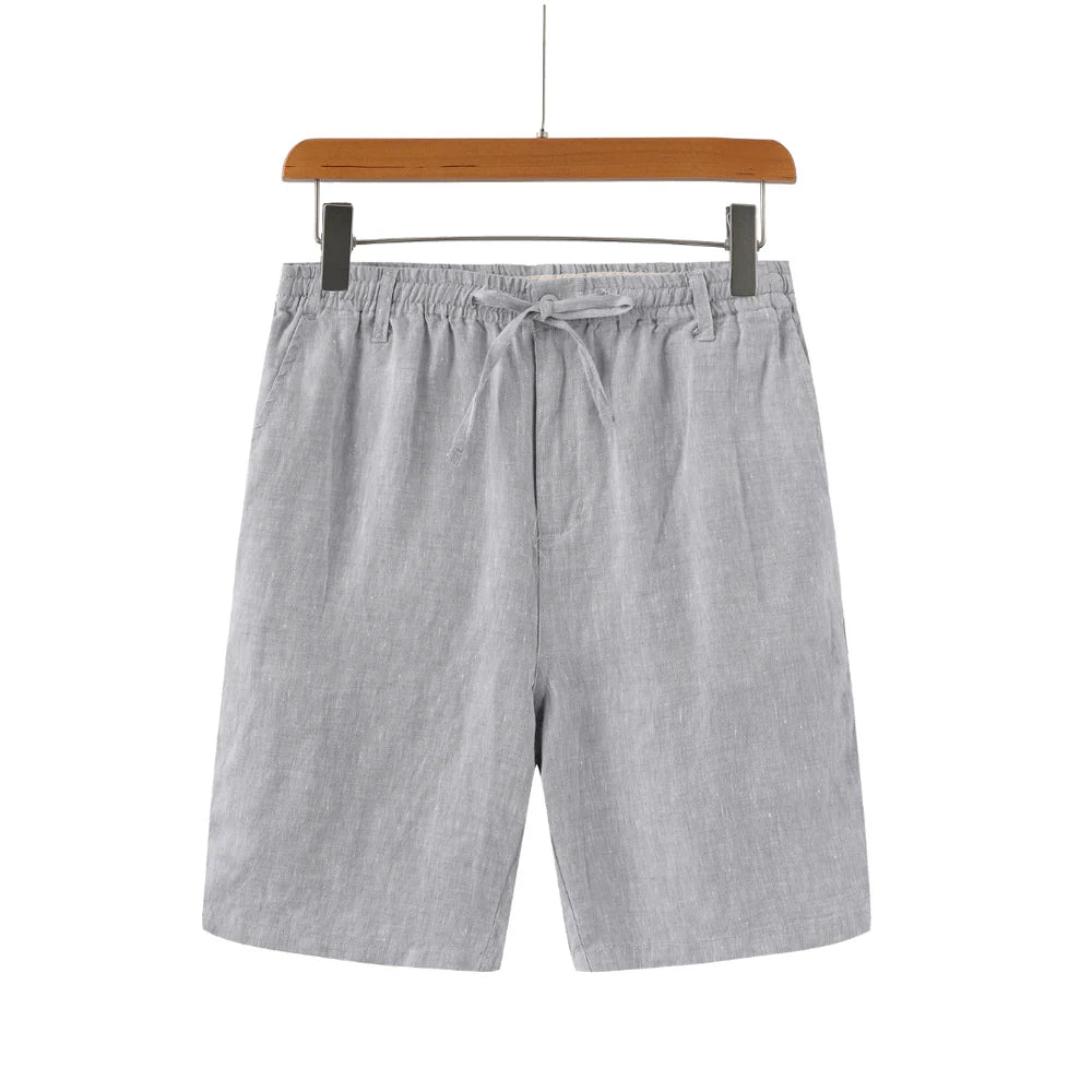 Casablanca - Linen Shorts-Grey