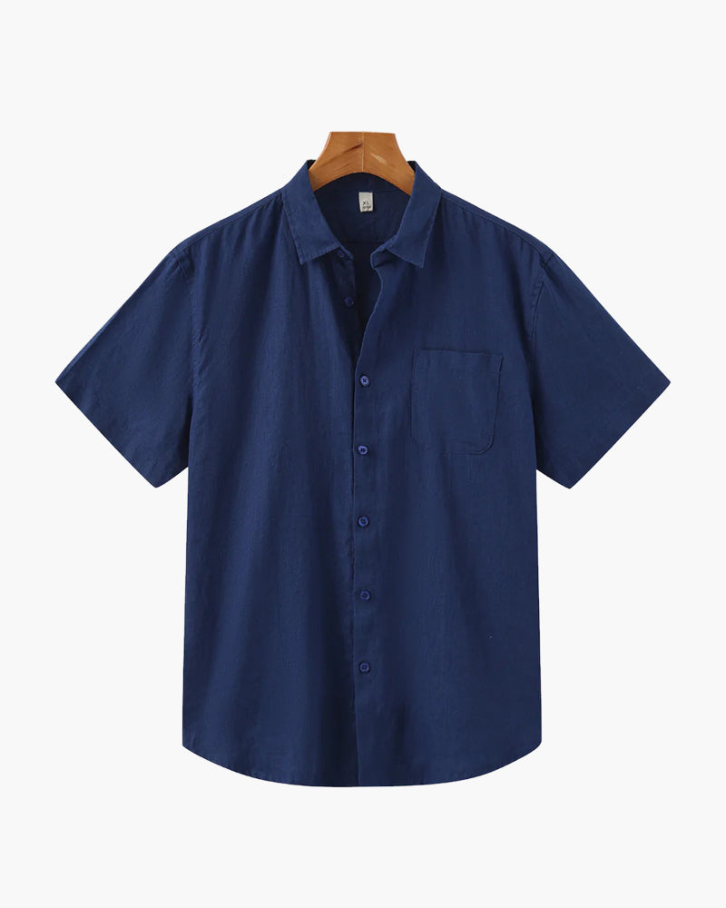 Cape Town - Linen Shirt (Shortsleeve) - Old Money