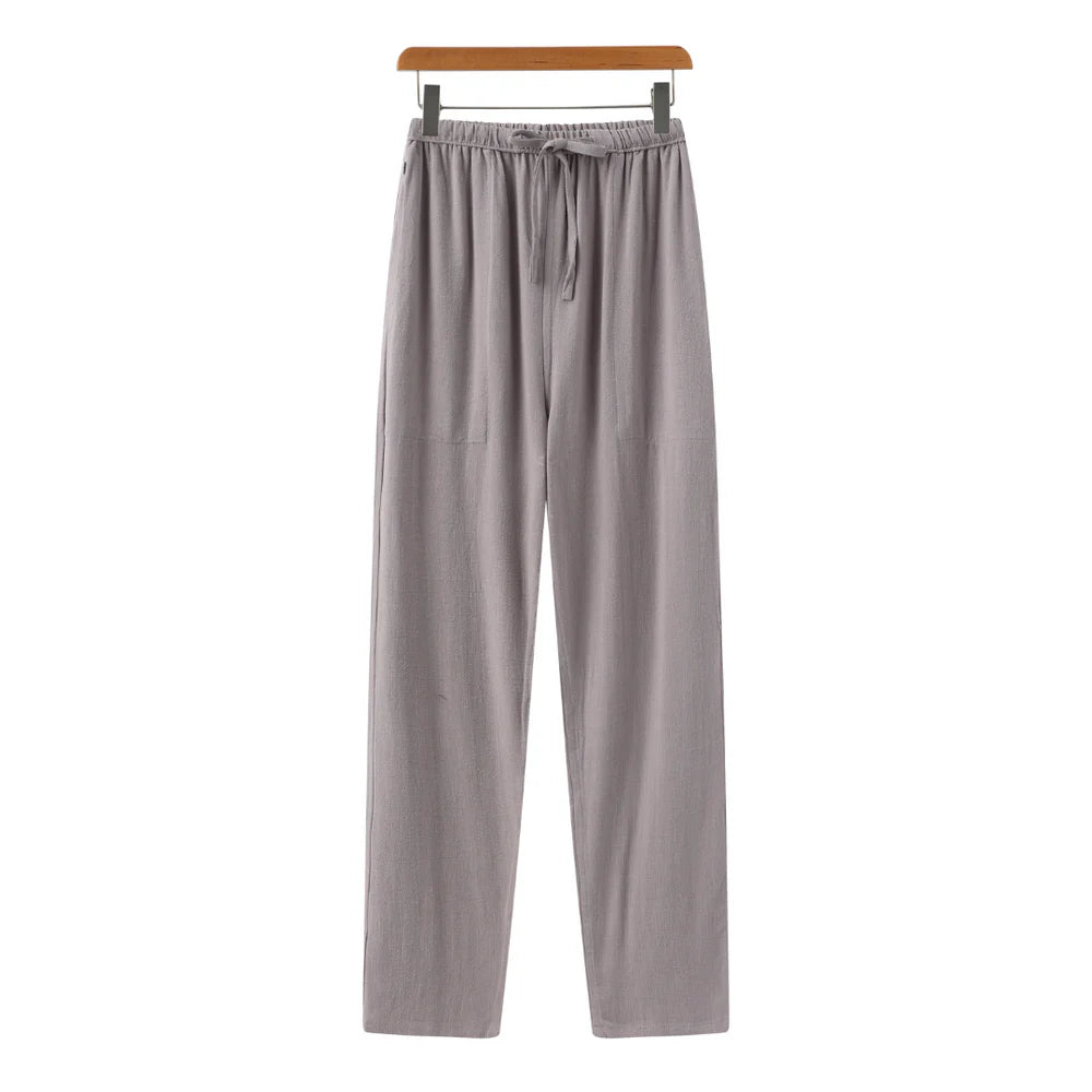 Marrakech - Linen Pantalon-Gray