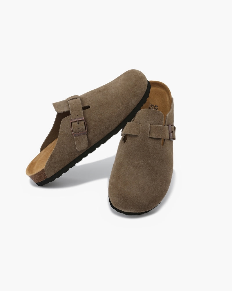 Old Money Suede Clogs - Old Money