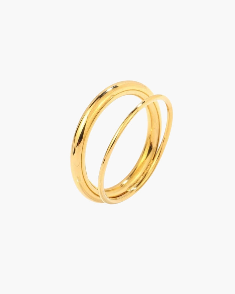 Infinity Band Ring - Old Money