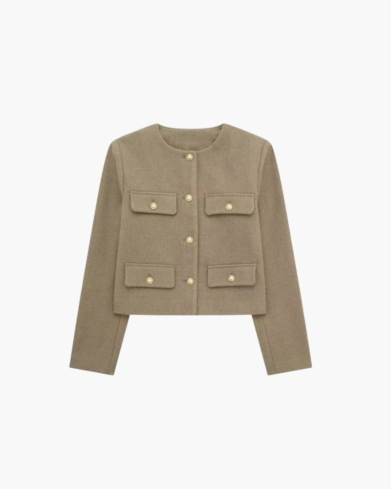 Savile Crop Blazer - Old Money