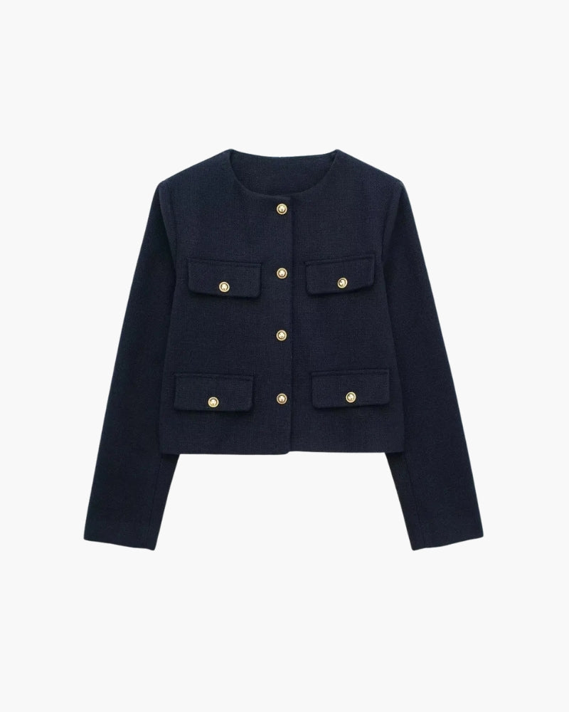 Savile Crop Blazer - Old Money