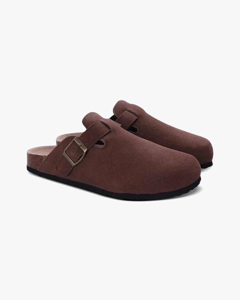 Old Money Suede Clogs - Old Money