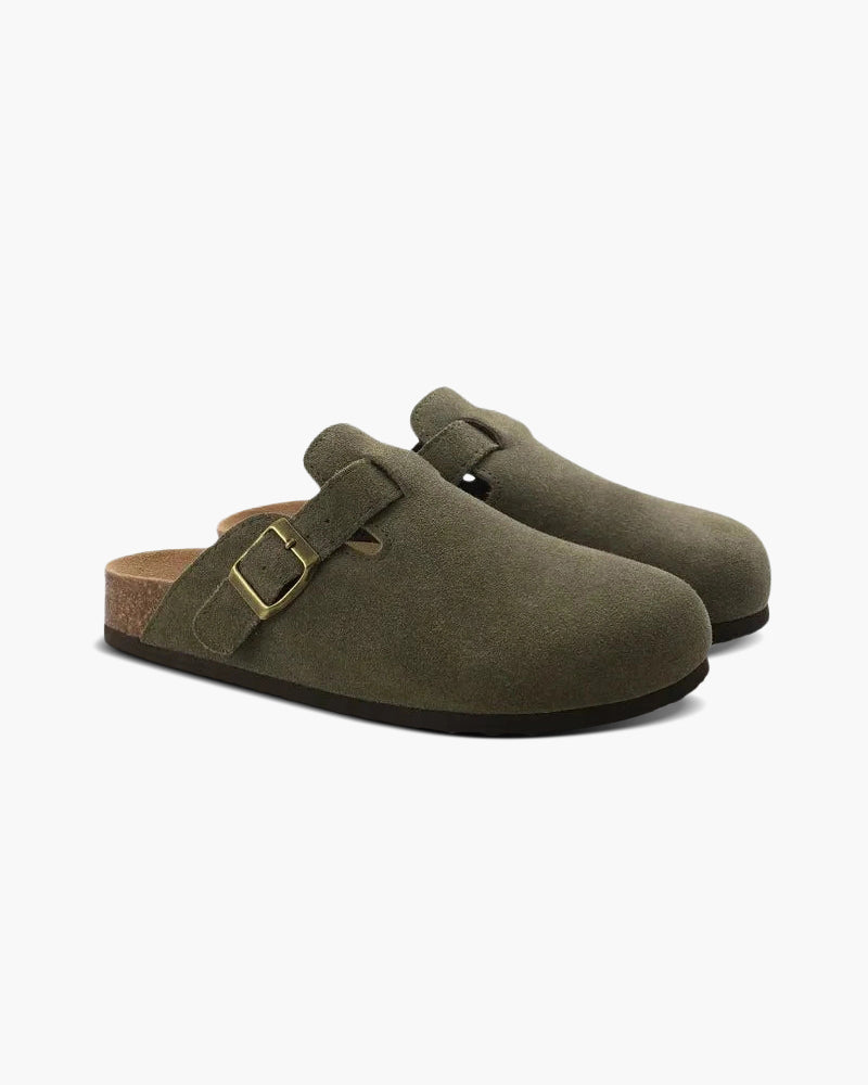 Old Money Suede Clogs - Old Money