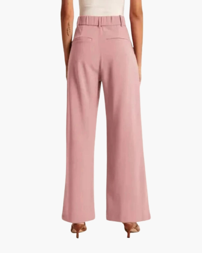 Serena Wide-Leg Trousers - Old Money