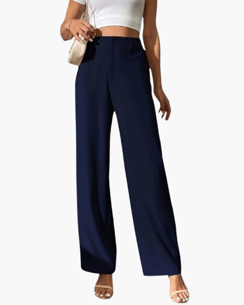 Serena Wide-Leg Trousers - Old Money