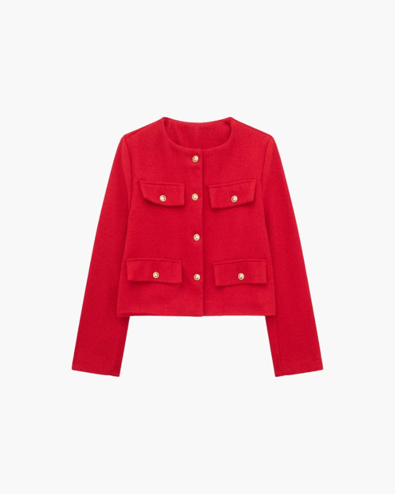 Savile Crop Blazer - Old Money