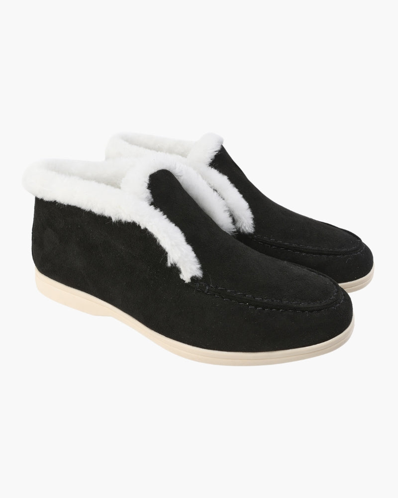 Fur Lined Loafers