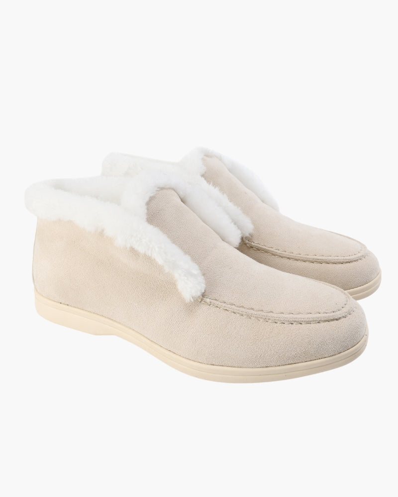 Fur Lined Loafers